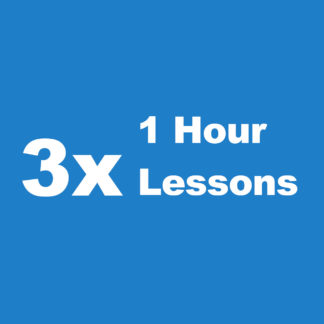 3x 1 HR LESSONS