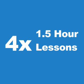 4x 1.5 HR LESSONS