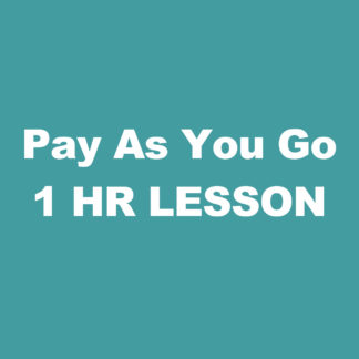 1 HR - Pay As You Go Lessons